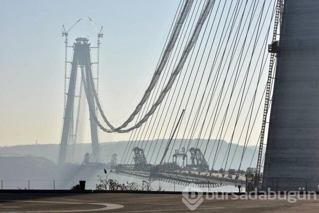 3'üncü köprüde sona doğru, işte o fotoğraflar!