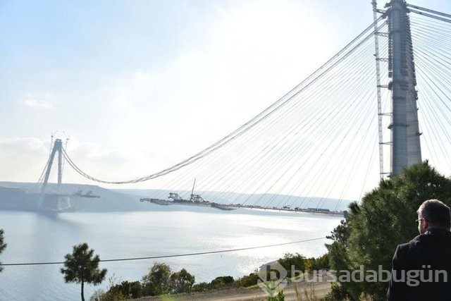 3'üncü köprüde sona doğru, işte o fotoğraflar!