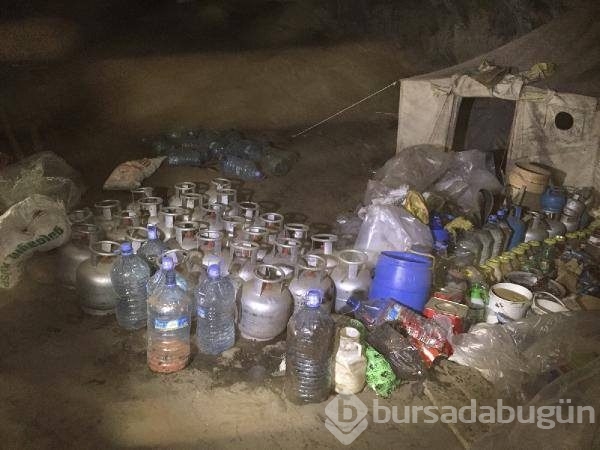 PKK'nin erzak deposu bulundu