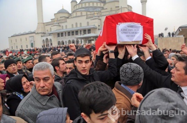 Şehit Emniyet Müdürü Ahmet Kabukçu son yolculuğuna uğurlandı