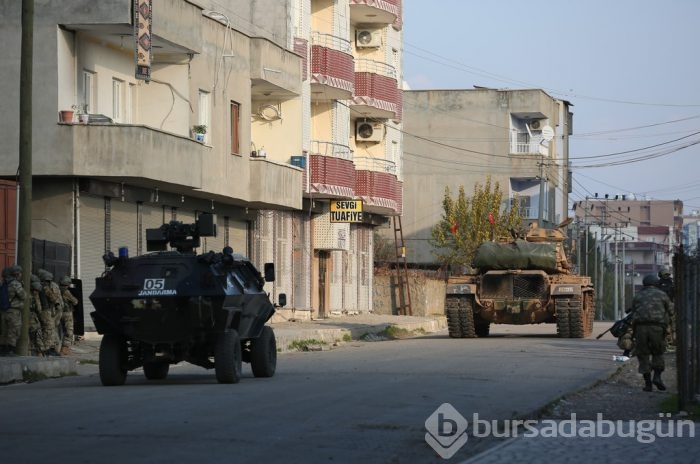 Cizre ve Silopi'de süren operasyonlar böyle görüntülendi!	