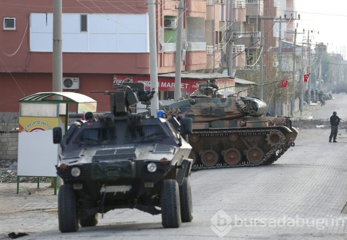 Cizre ve Silopi'de süren operasyonlar böyle görüntülendi!	