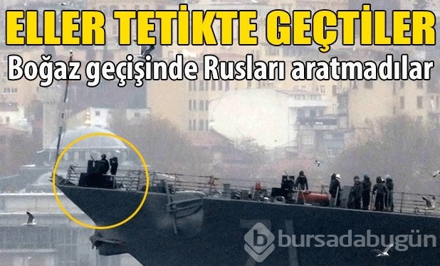Eller tetikte geçtiler 
