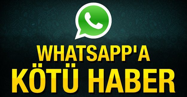 Whatsapp yasaklandı