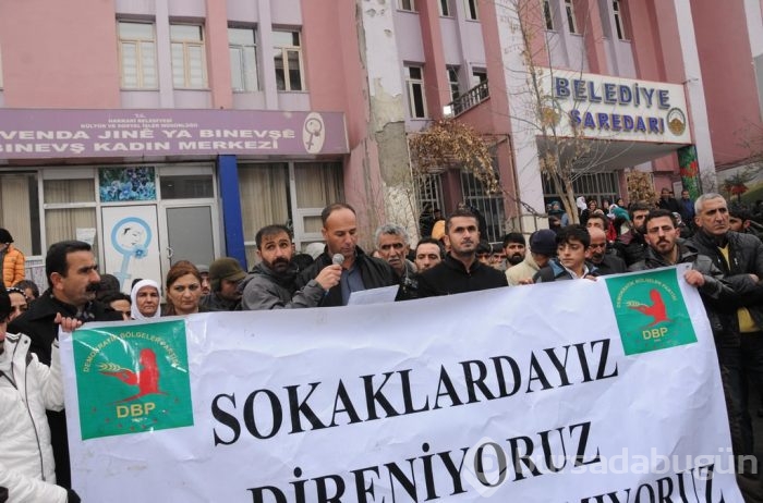 Hakkari'de izinsiz gösteriye müdahale edildi!	