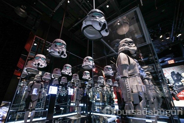 Star Wars kostümleri New York'ta sergileniyor