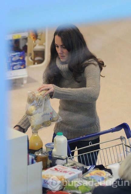 Kate Middleton alışverişte görüntülendi	