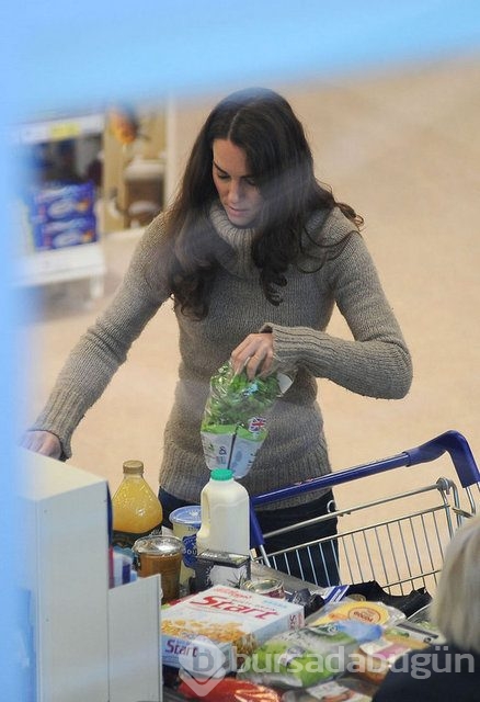 Kate Middleton alışverişte görüntülendi	