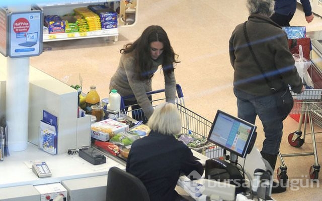 Kate Middleton alışverişte görüntülendi	