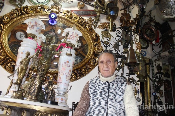 Bursa'daki bu koleksiyoner bir başka	