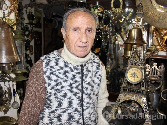 Bursa'daki bu koleksiyoner bir başka	