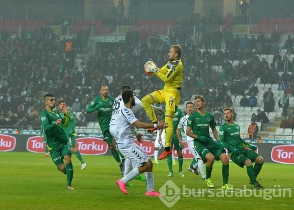 Bursaspor - Torku Konyaspor maçından kareler	
