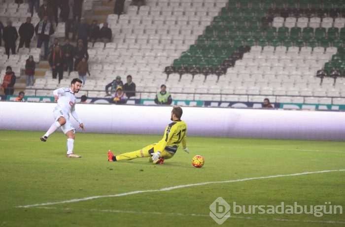 Bursaspor - Torku Konyaspor maçından kareler	