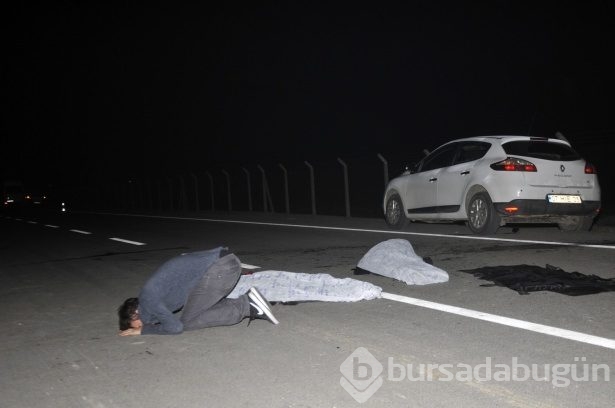 'Asfaltta' selfie canlarından etti
