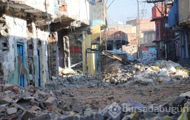 Diyarbakır Sur operasyonundan kareler