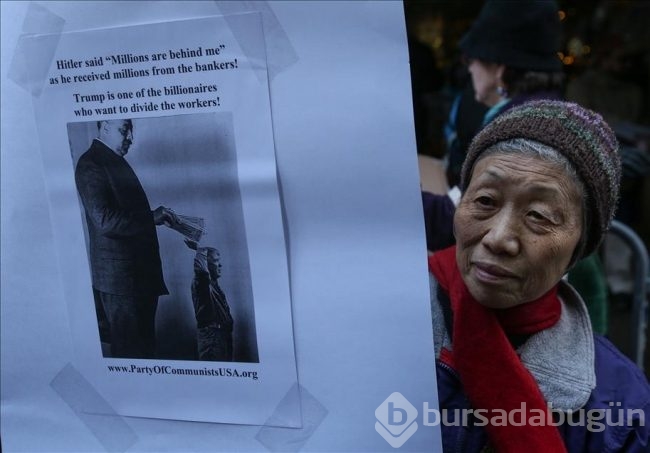 Cumhuriyetçi aday Trump New York'ta protesto edildi