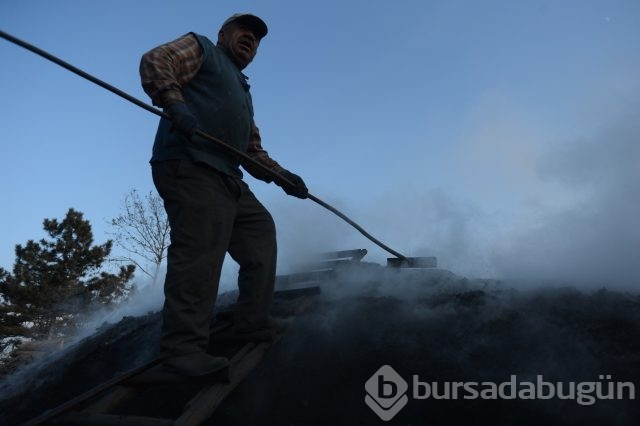 Toz duman arasında "torak nöbeti"