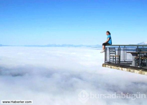 Uçurumun kenarında çekilen inanılmaz fotoğraflar