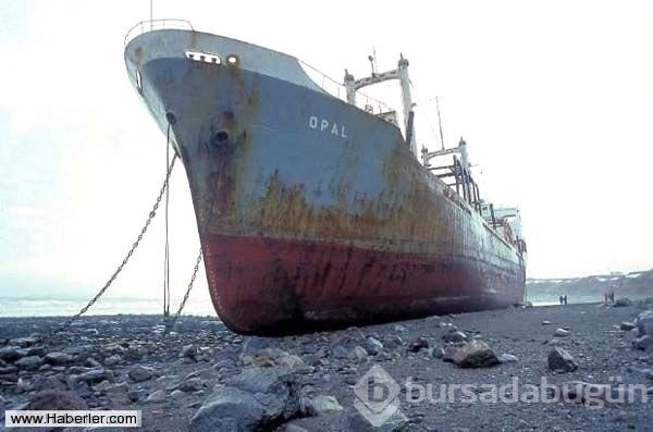 Batan gemideki eşyalar 24 senedir denizin dibinde
