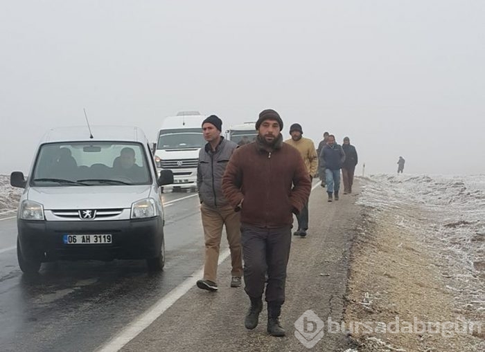 Kırıkkale'de feci kaza!