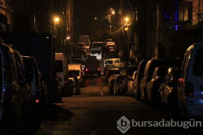 İstanbul'da gece  çatışması