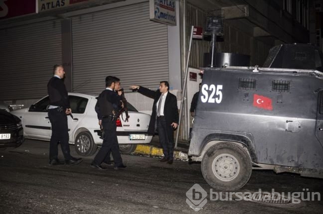 İstanbul'da gece  çatışması