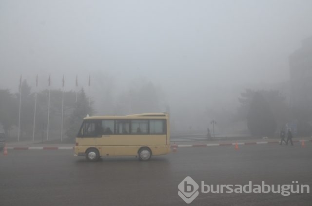 Birçok ilde yoğun sis