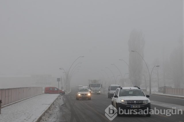 Birçok ilde yoğun sis