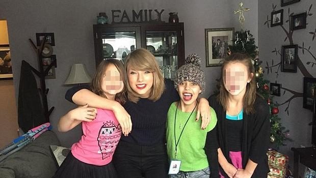 Kanser hastası hayranına Taylor Swift'den sürpriz!