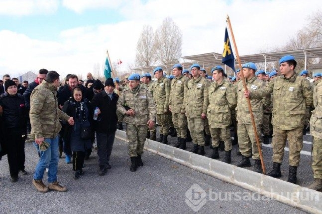 Bitlis'te şehitlere hazin tören 