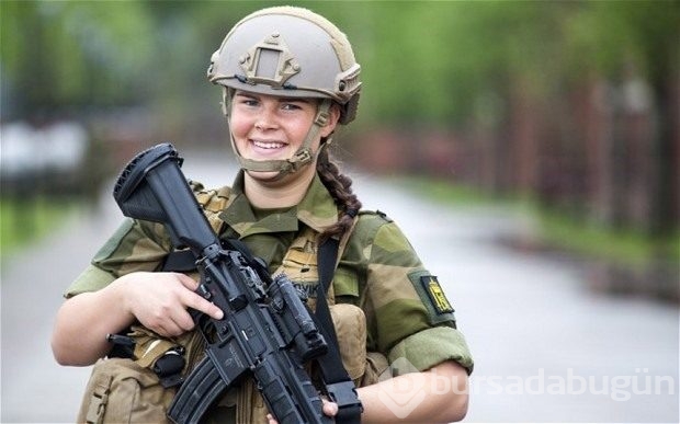 Norveç ordusunun süper kadın askerleri