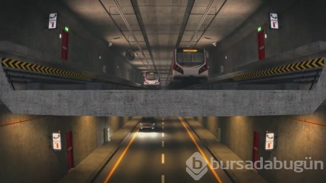 '3 Katlı Büyük İstanbul Tüneli'