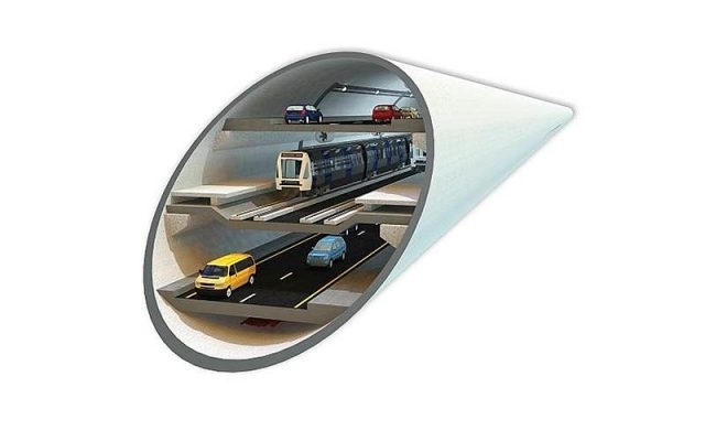 '3 Katlı Büyük İstanbul Tüneli'