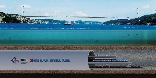 '3 Katlı Büyük İstanbul Tüneli'