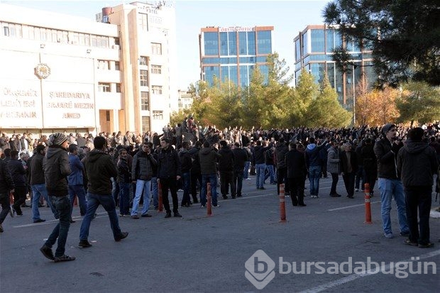 Diyarbakır'da yine olay çıktı