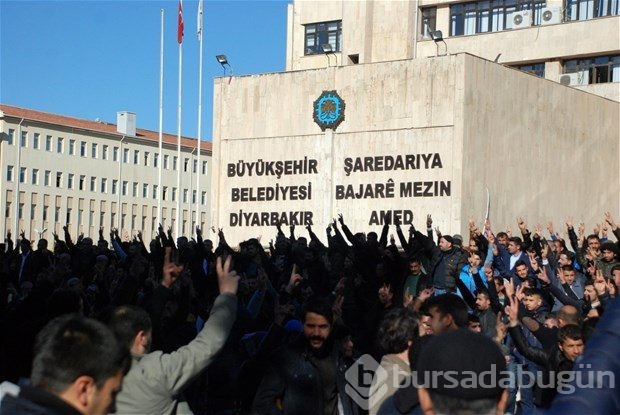 Diyarbakır'da yine olay çıktı