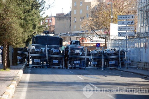 Diyarbakır'da yine olay çıktı