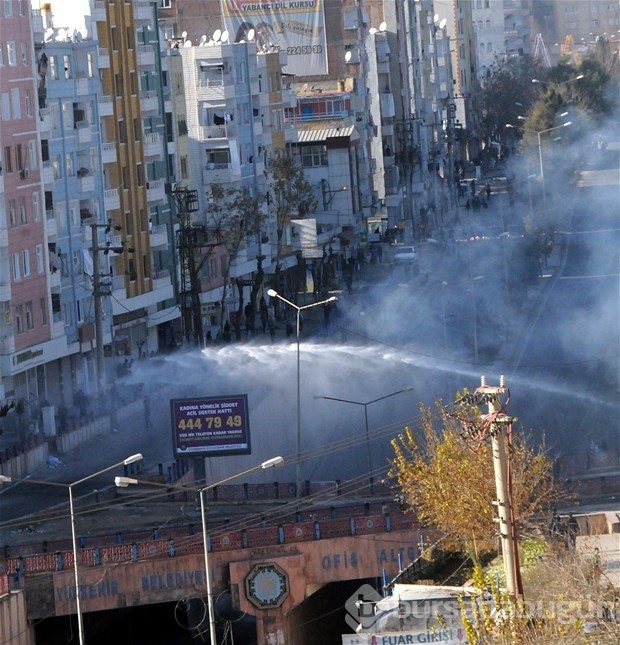 Diyarbakır'da yine olay çıktı