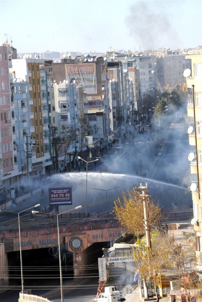 Diyarbakır'da yine olay çıktı