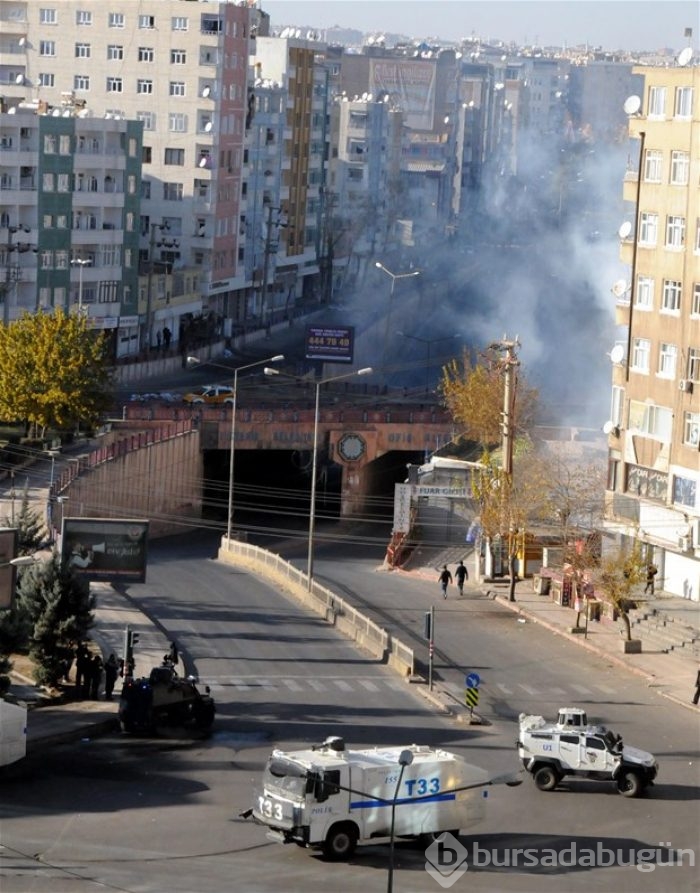 Diyarbakır'da yine olay çıktı
