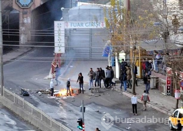 Diyarbakır'da olaylı günün fotoğrafları