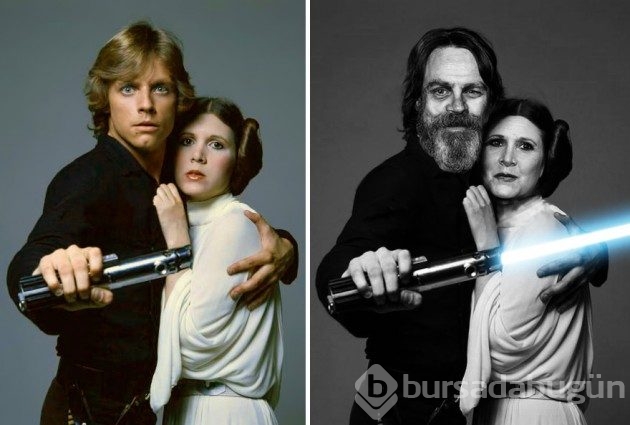 18 fotoğrafla geçmişten günümüze Star Wars karakterleri