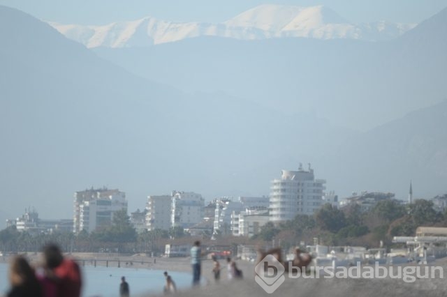 Antalya'da deniz kum güneş!