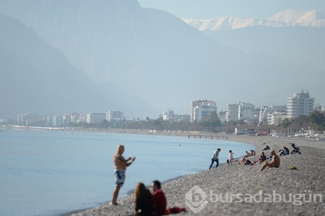Antalya'da deniz kum güneş!