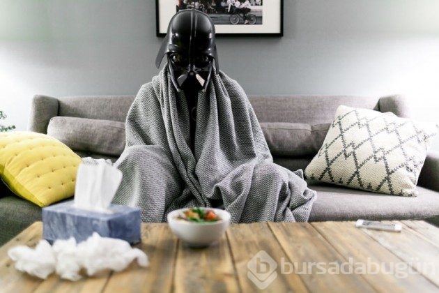 17 fotoğrafla iyi huylu aile babası Darth Vader