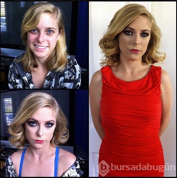 Porno yıldızının gerçek yüzü ortaya çıktı