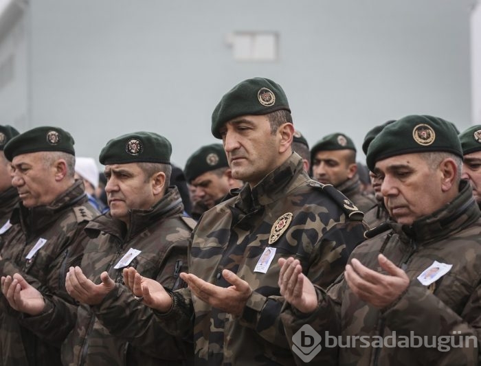 Şehit babaya son bakış...	
