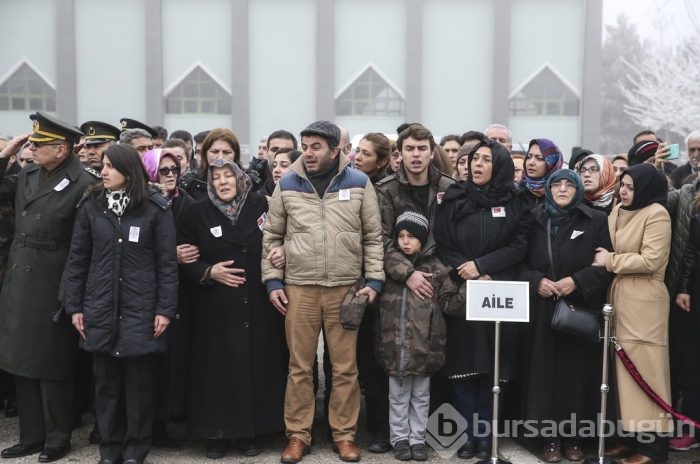 Şehit babaya son bakış...	