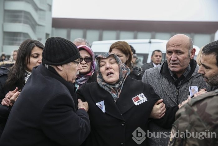 Şehit babaya son bakış...	