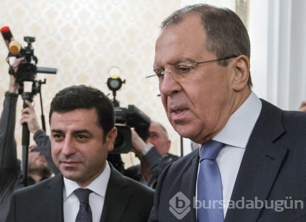 Demirtaş ile Lavrov bir araya geldi